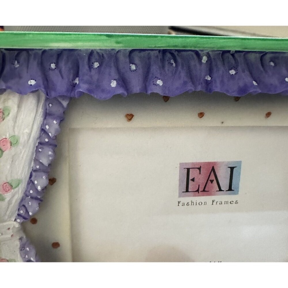 EAI Fashion Frames Heavy Resin Shadowbox Frame New Baby Infant 3D Easel Hanging - Picture 7 of 11